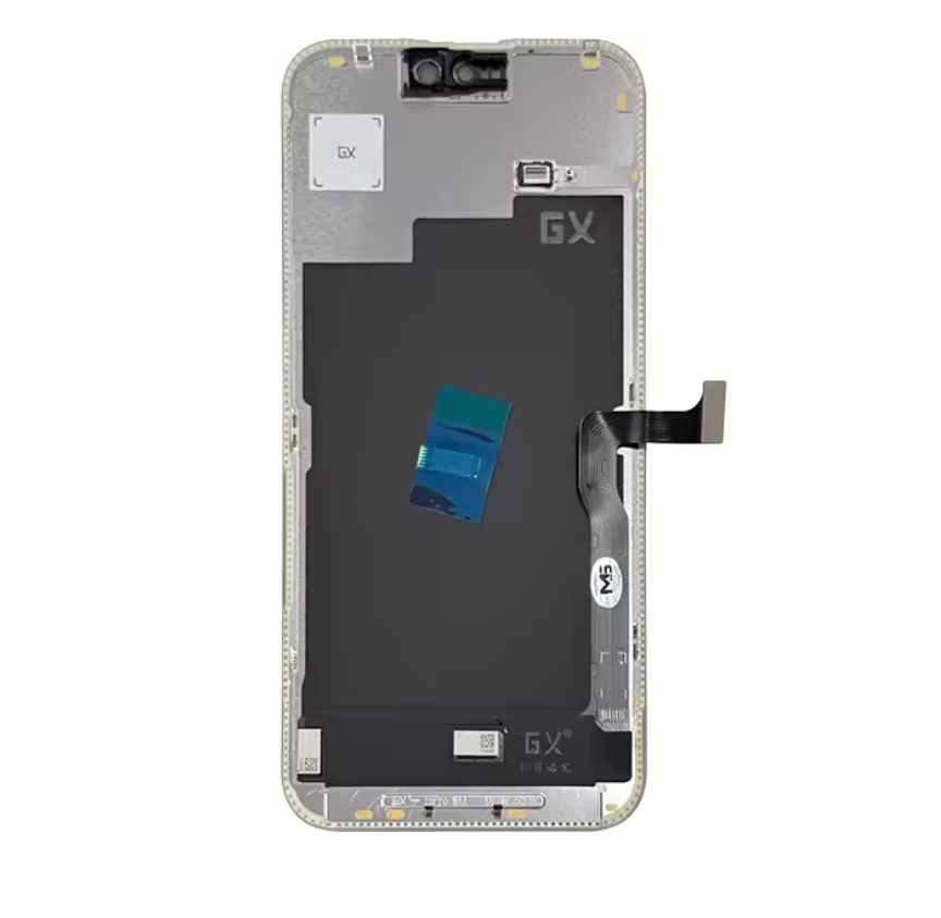 Hard OLED screen for iPhone 15 Pro Max, with its labelled box