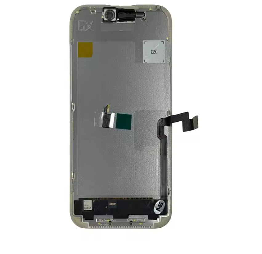 Hard OLED screen for iPhone 16 Pro, with its labelled box