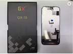 Soft OLED screen for iPhone 15 beside its GX-15 box