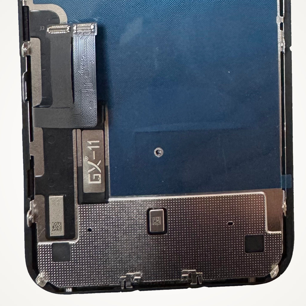 Incell HD+ LCD screen for iPhone 11, the lower back up close