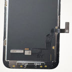 Hard OLED screen for iPhone 13, the lower back up close