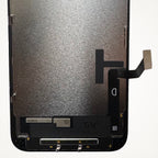 Hard OLED screen for iPhone 14, the lower back up close