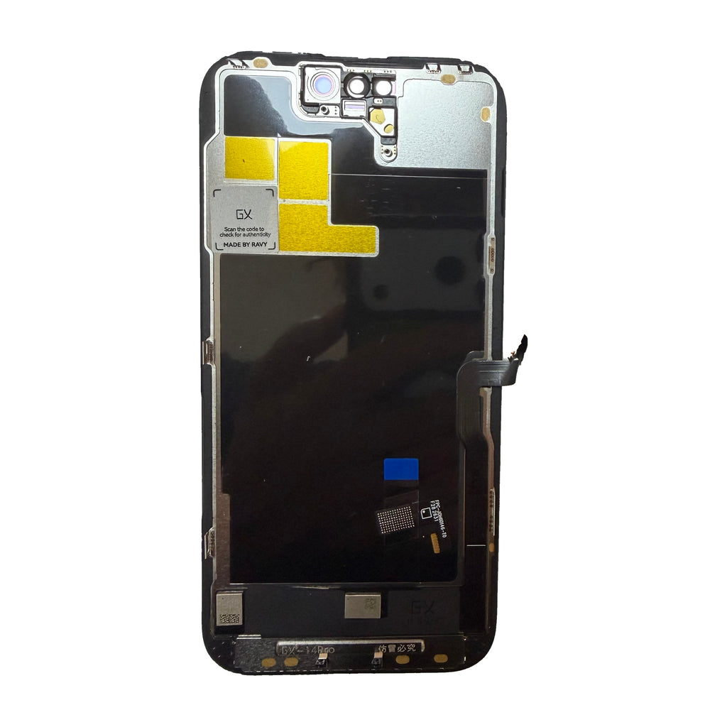 Photo of a screen for this model, for its shape. A photo of this soft OLED screen is coming.