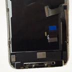 Hard OLED screen for iPhone 15 Pro, the lower back up close