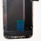 Hard OLED screen for iPhone 17 Pro, the lower back up close. Representative image; the iPhone 17 Pro Max screen is larger (6.9")