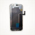 Hard OLED screen for iPhone 17 Pro, from the back. Representative image; the iPhone 17 Pro Max screen is larger (6.9")