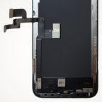 Hard OLED screen for iPhone X, the lower back up close