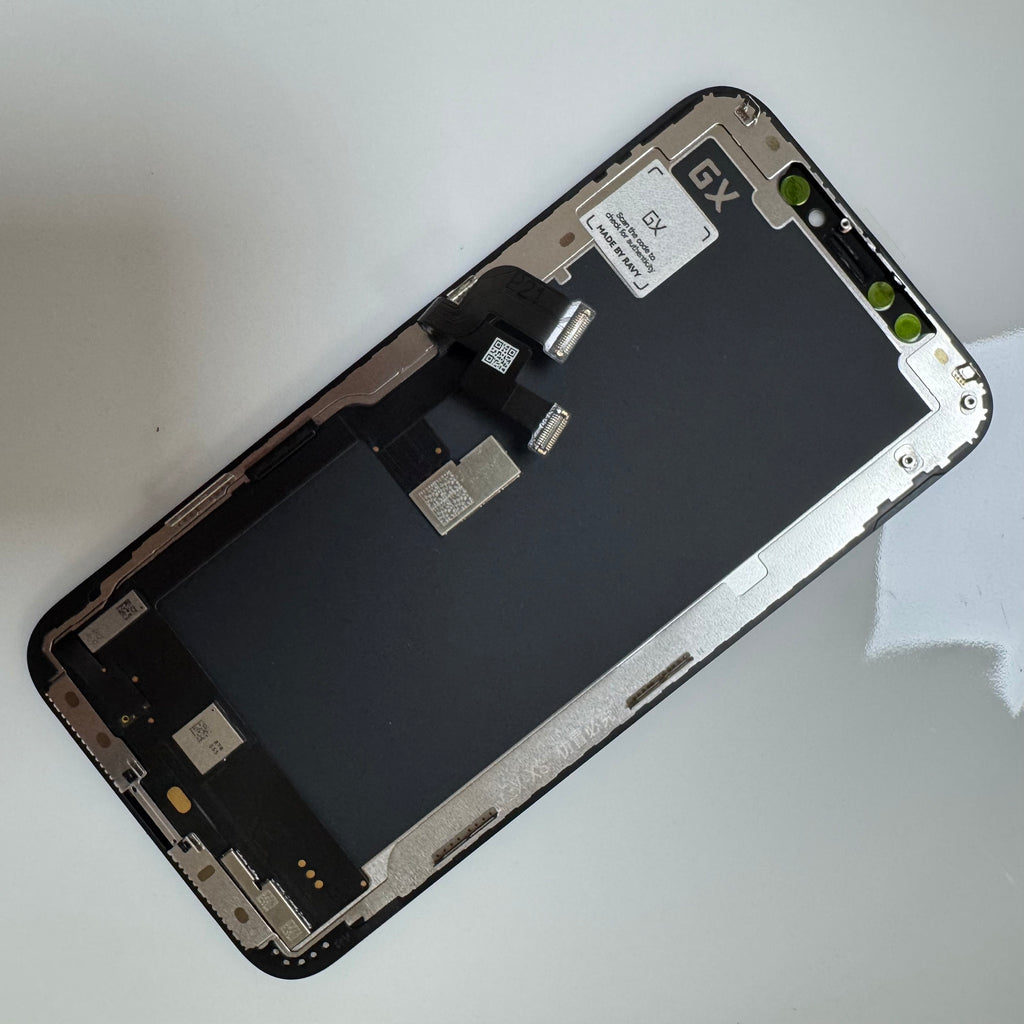Hard OLED screen for iPhone XS, the back at an angle