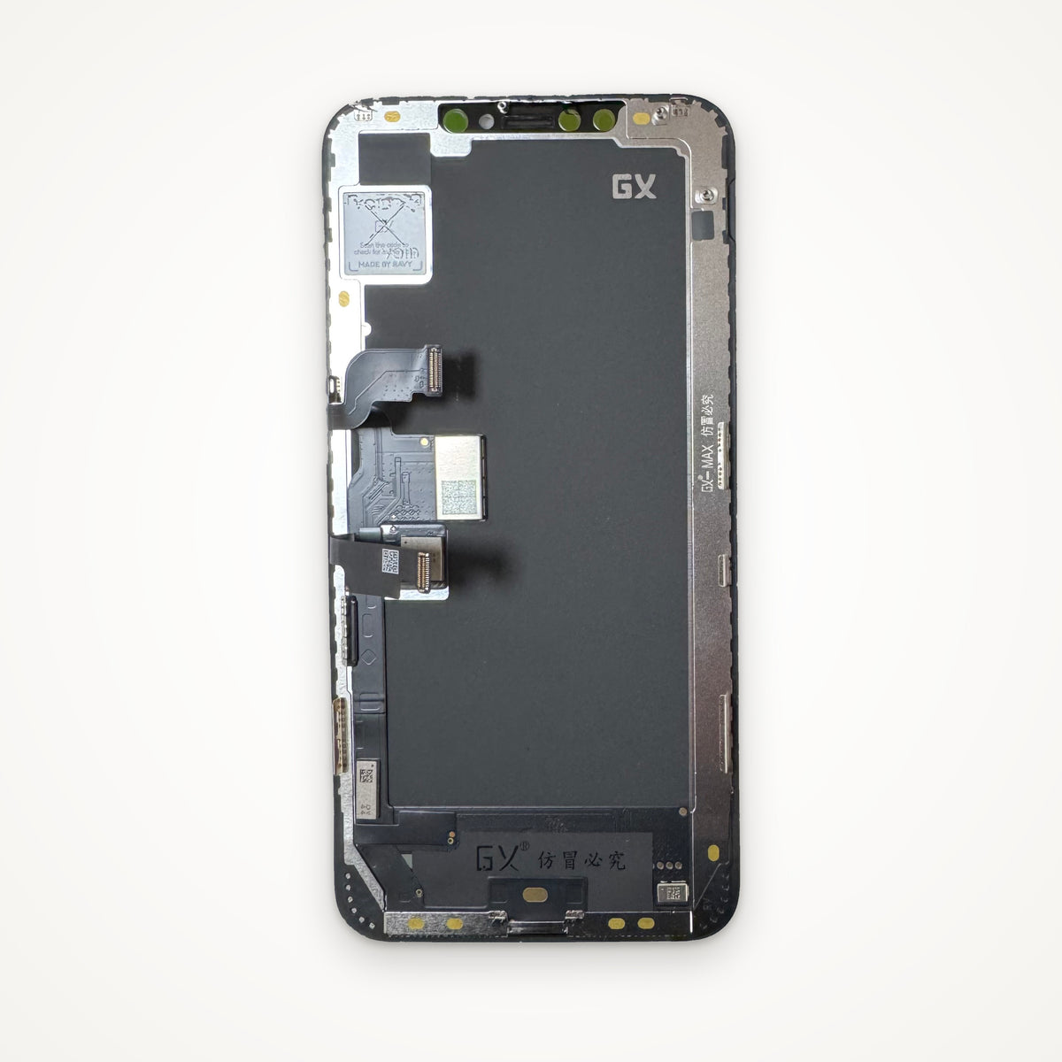 Hard OLED screen for iPhone XS Max, from the back