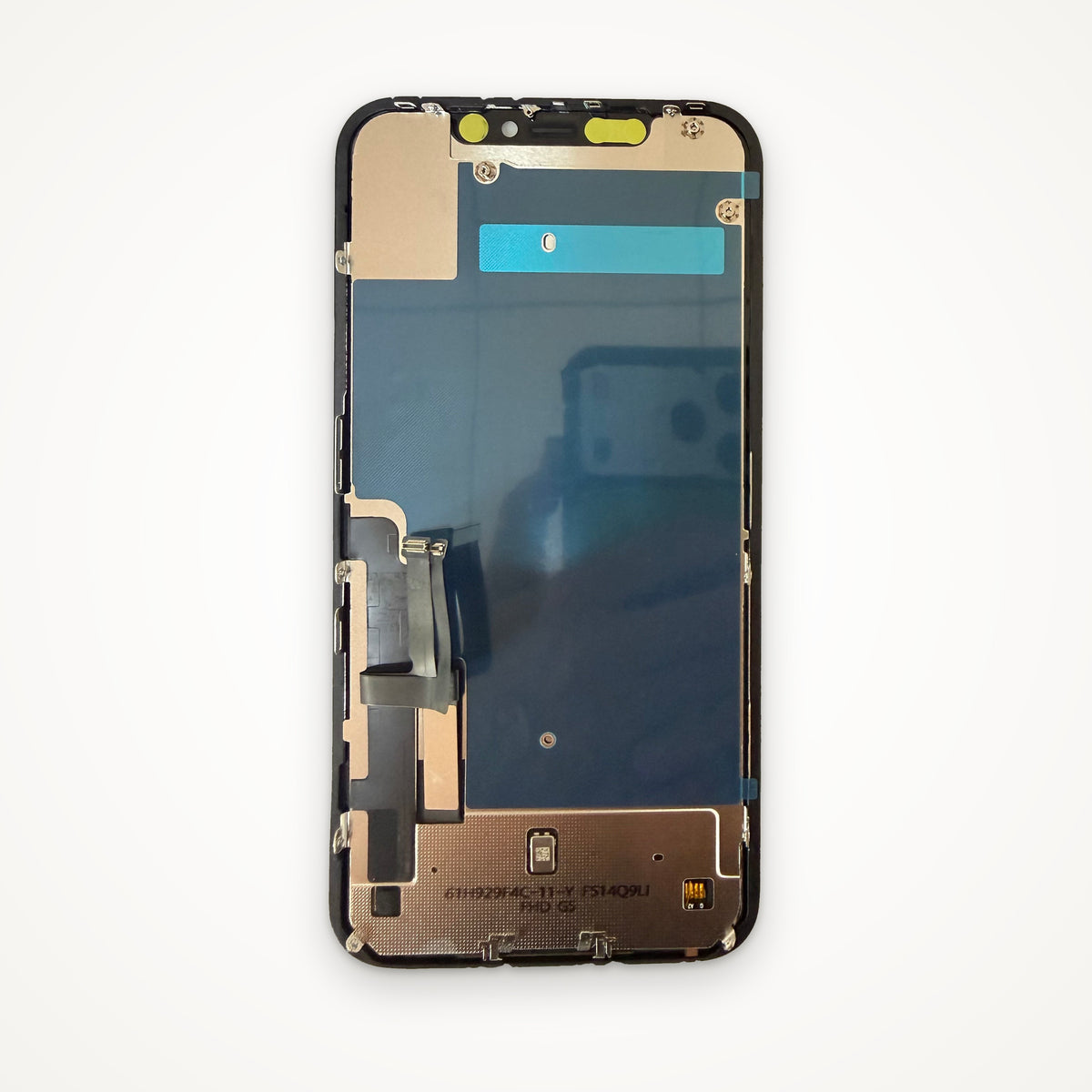 FHD incell LCD screen for iPhone 11, from the back