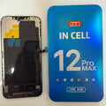 FHD incell LCD screen for iPhone 12 Pro Max beside its box