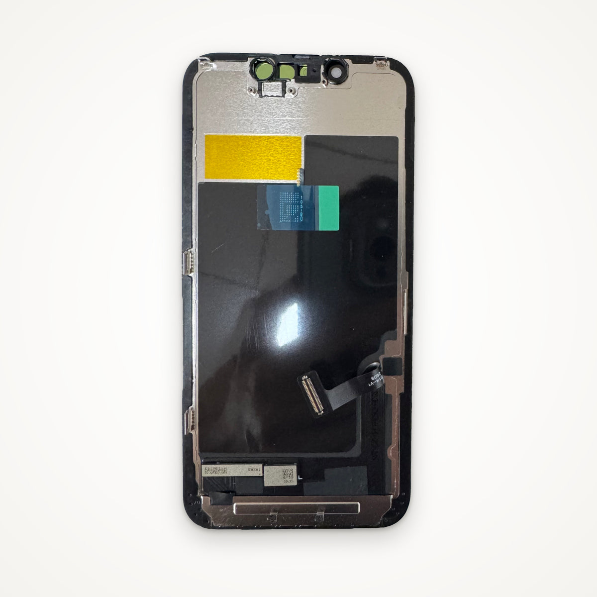 FHD incell LCD screen for iPhone 13 mini, from the back