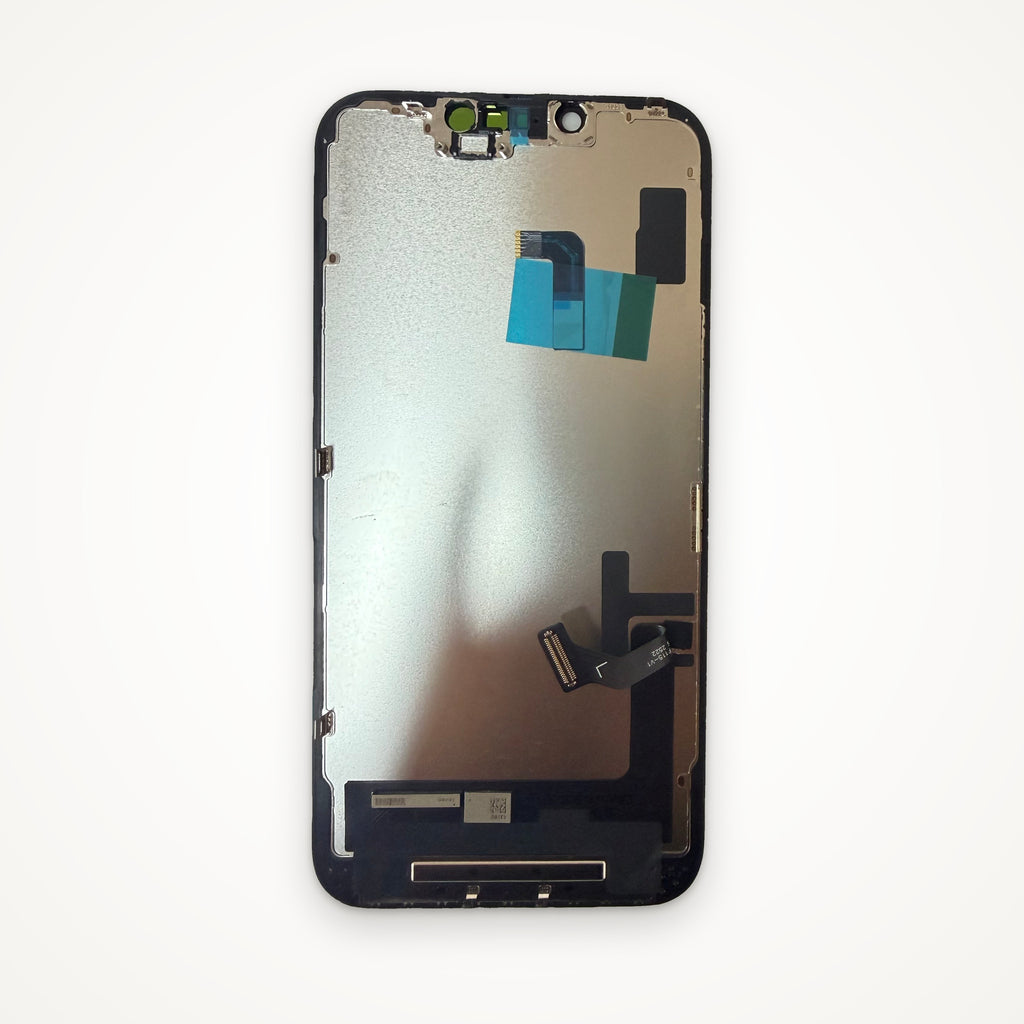 FHD incell LCD screen for iPhone 14, from the back