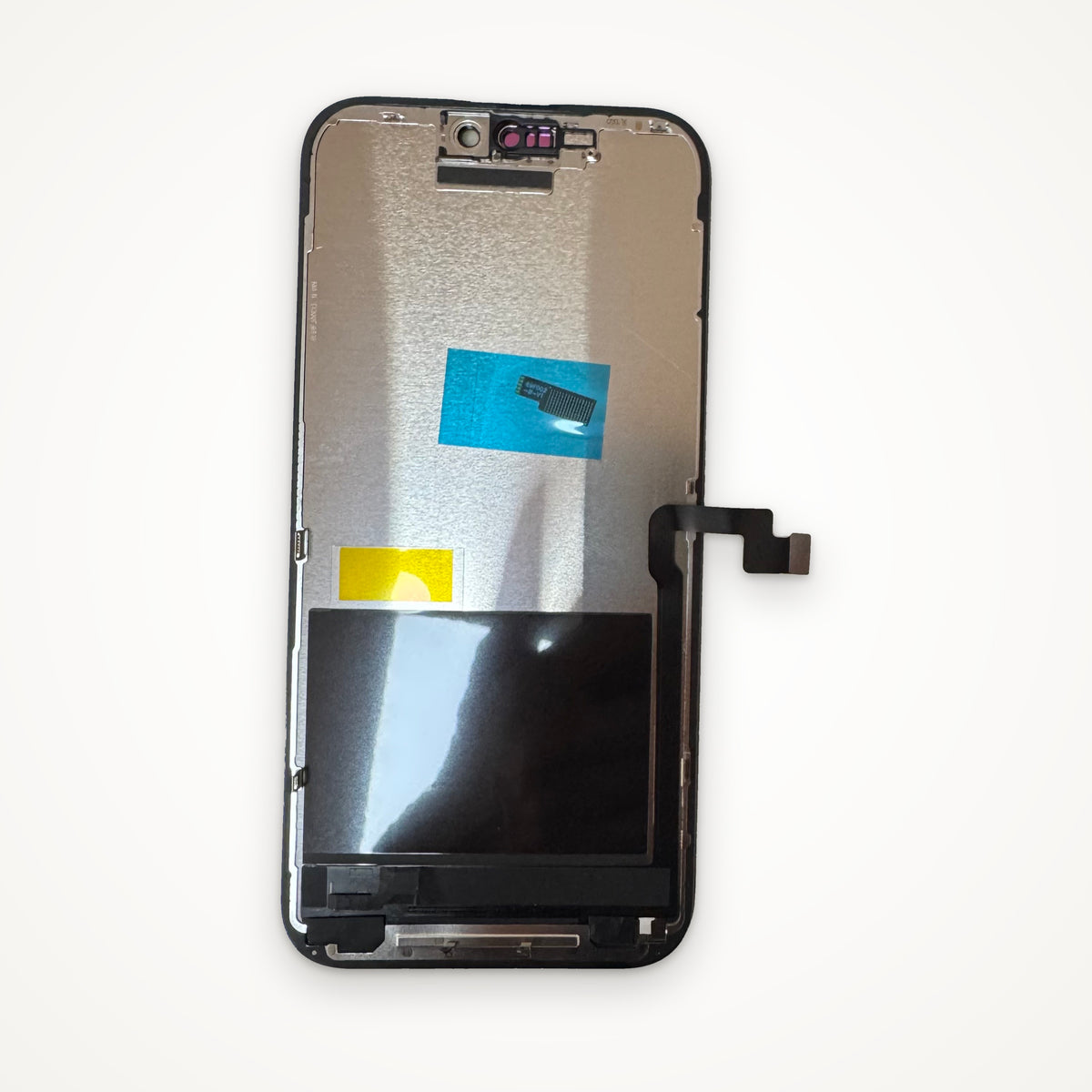 FHD incell LCD screen for iPhone 16 Pro Max, from the back