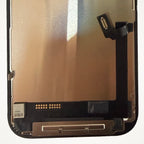 FHD incell LCD screen for iPhone 17, the lower back up close