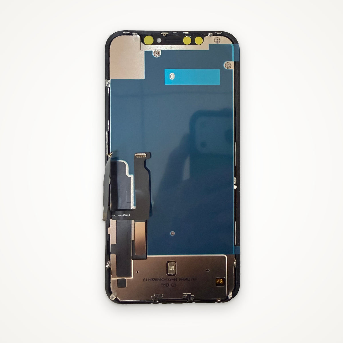 FHD incell LCD screen for iPhone XR, from the back