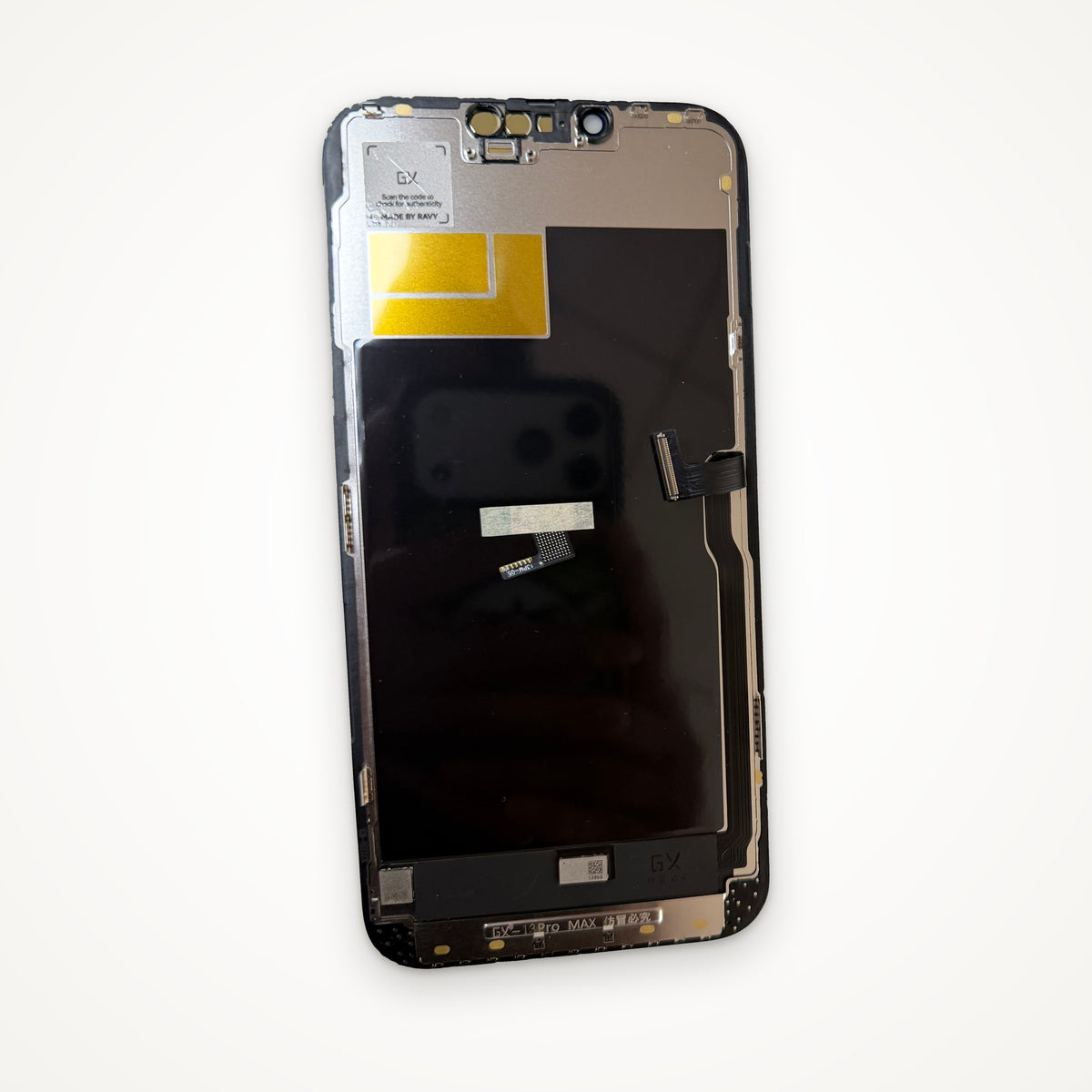 Soft OLED screen for iPhone 13 Pro Max, from the back