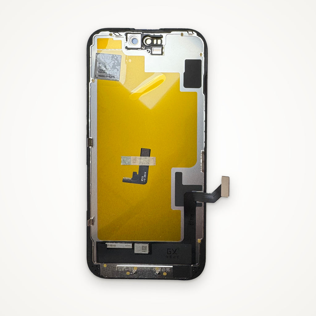 Soft OLED screen for iPhone 15, from the back