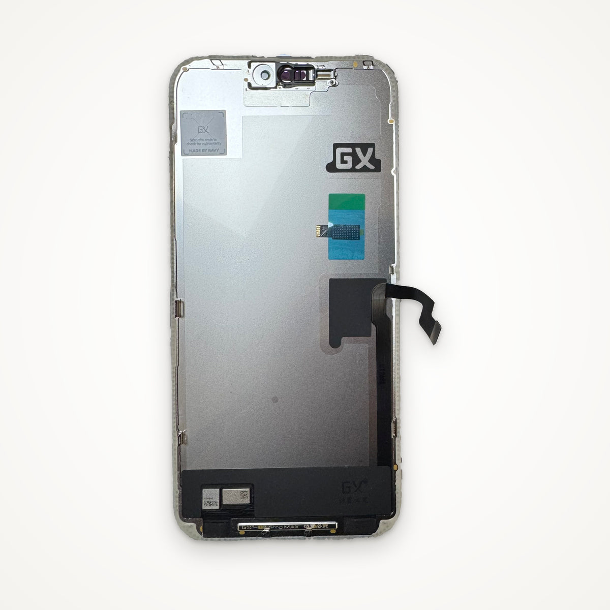 Soft OLED screen for iPhone 16 Pro Max, from the back